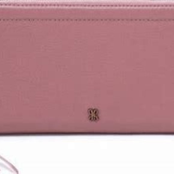 HOBO $148 Nila Large Zip Around Mauve Wallet NWT! - Picture 5 of 5